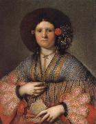 Girolamo Forabosco Portrait of a Venetian Lady Spain oil painting artist